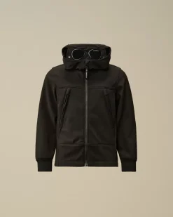 Clothing 4-8<C.P. Company U16 C.P. Shell-R Goggle Jacket Black