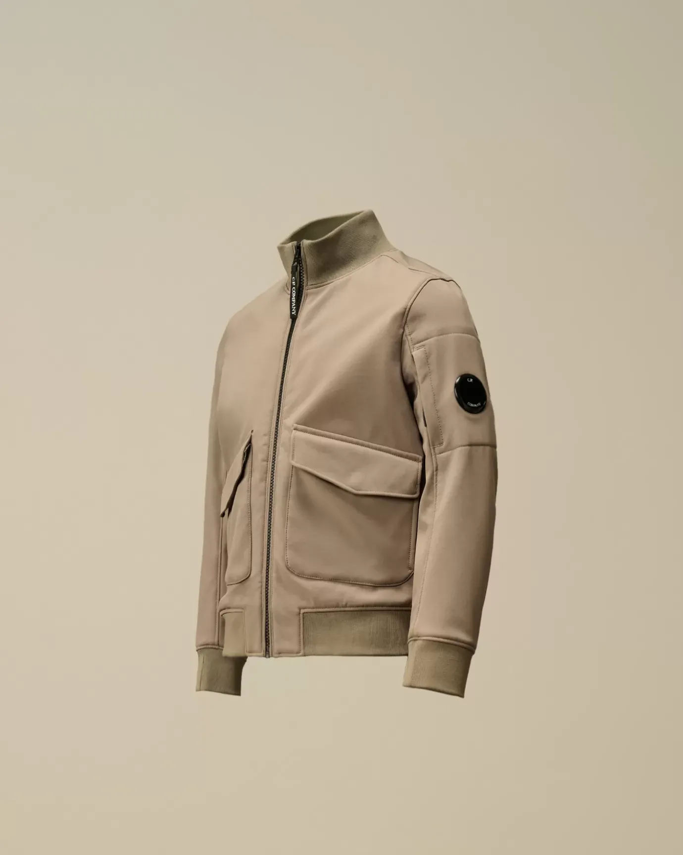Clothing 4-8<C.P. Company U16 C.P. Shell-R Lens Bomber Jacket Walnut – Beige