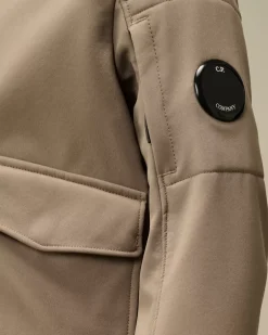Clothing 4-8<C.P. Company U16 C.P. Shell-R Lens Bomber Jacket Walnut – Beige