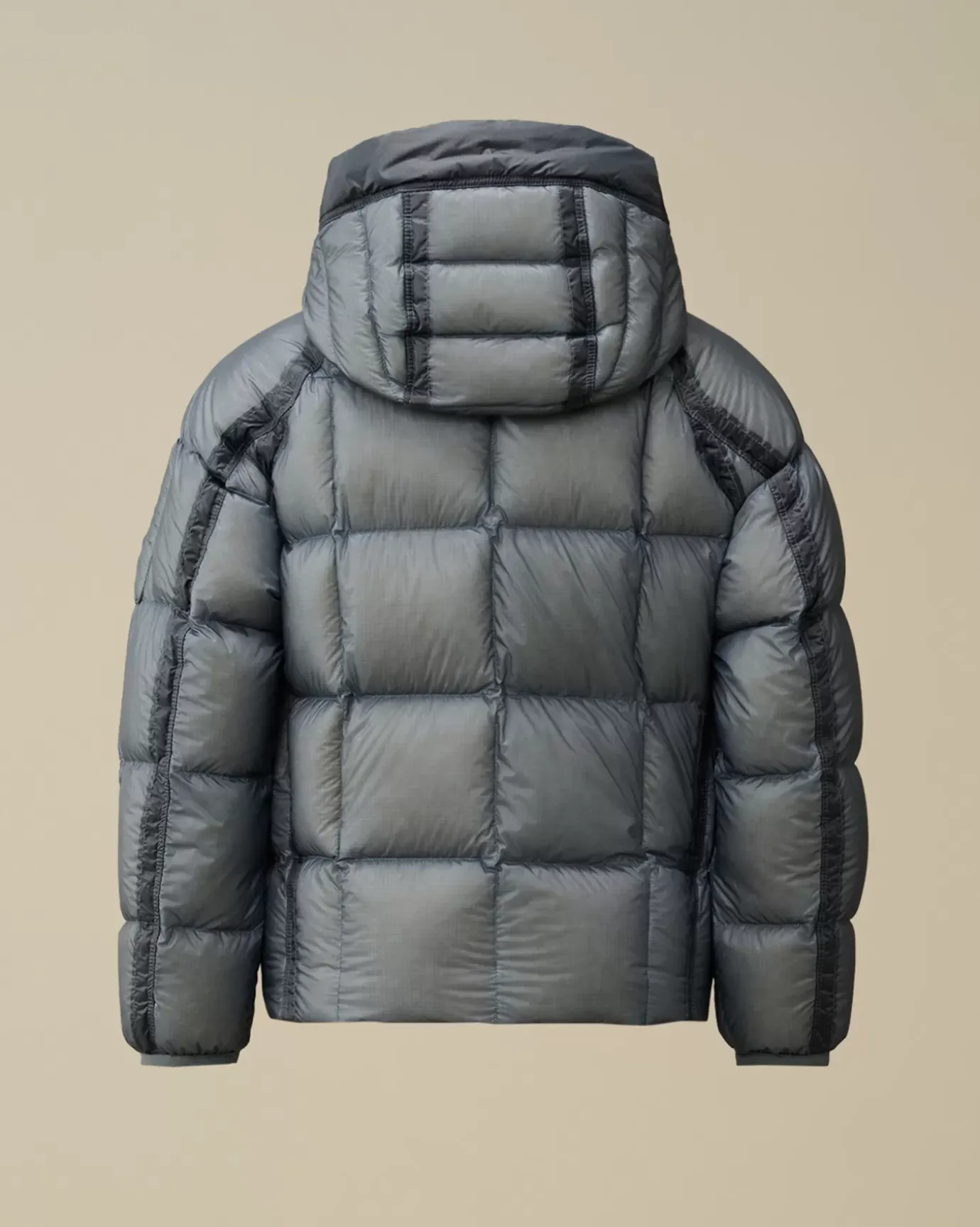 Clothing 10-14<C.P. Company U16 D.D. Shell Ripstop Hooded Down Jacket Flint Stone – Blue