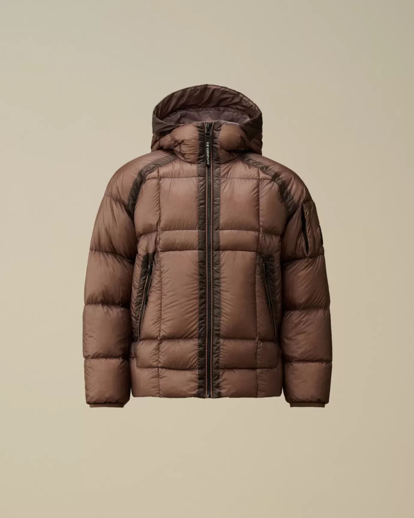 Clothing 4-8<C.P. Company U16 D.D. Shell Ripstop Hooded Down Jacket Purple Dove