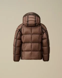 Clothing 4-8<C.P. Company U16 D.D. Shell Ripstop Hooded Down Jacket Purple Dove