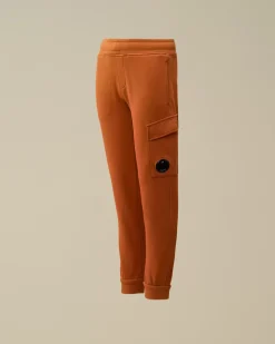 Clothing 2-3<C.P. Company U16 Diagonal Fleece Lens Sweatpants Bombay Brown