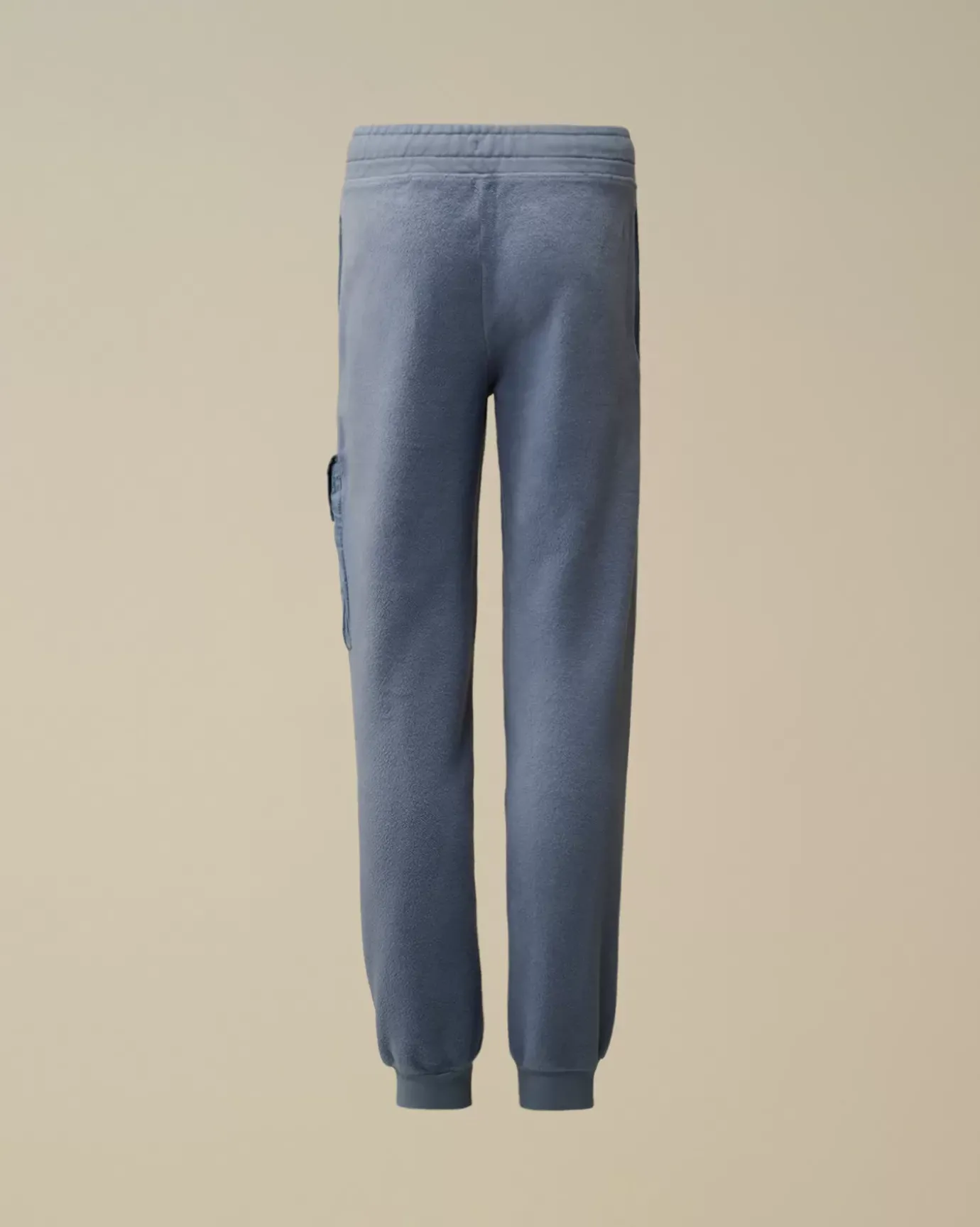 Clothing 4-8<C.P. Company U16 Diagonal Fleece Mixed Cargo Sweatpants Flint Stone – Blue