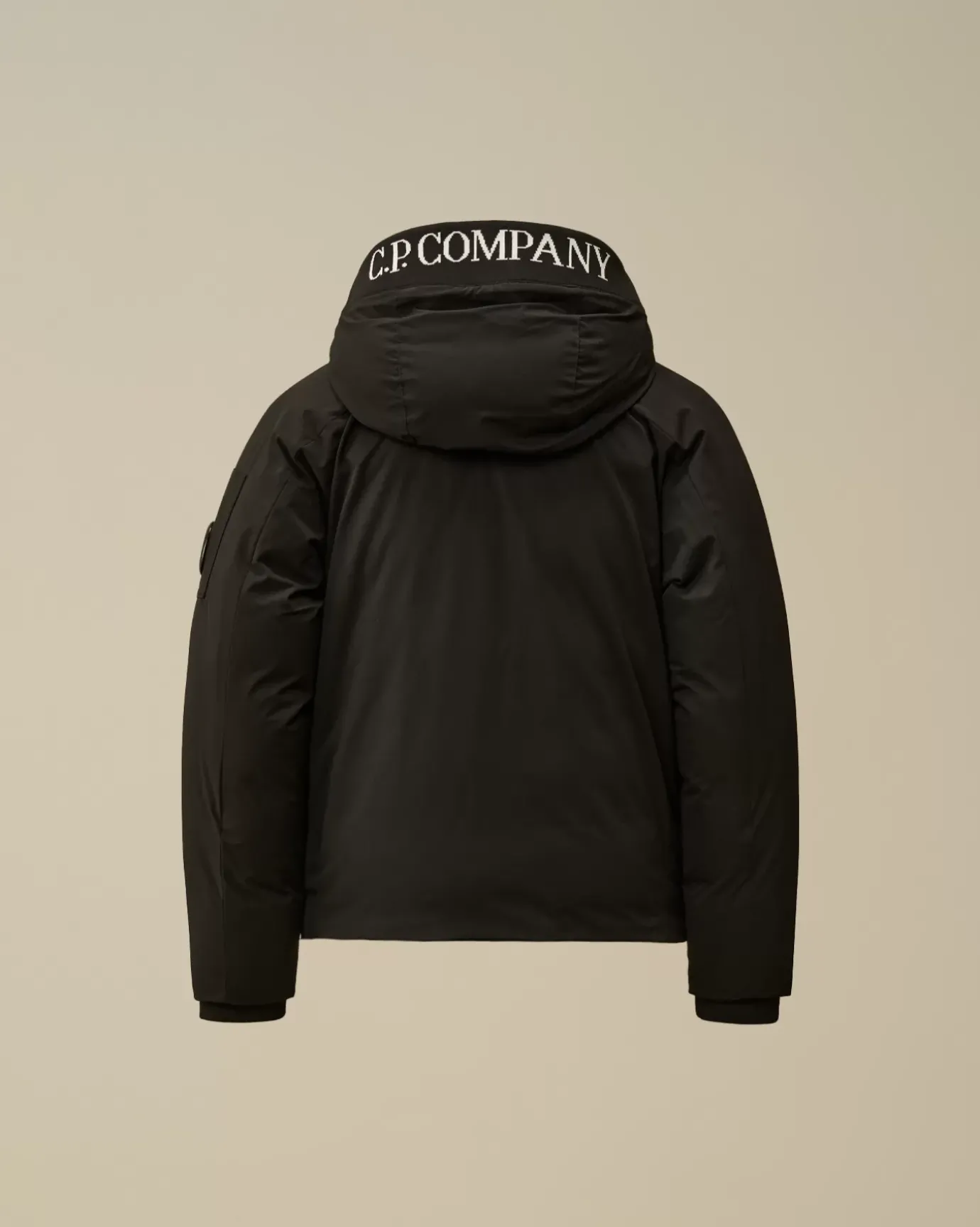 Clothing 4-8<C.P. Company U16 Pro-Tek Down Hooded Jacket Black