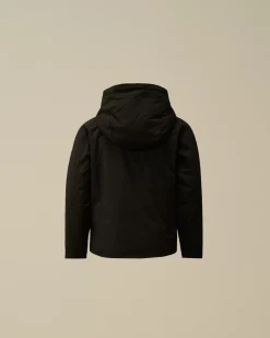 Clothing 2-3<C.P. Company U16 Pro-Tek Padded Hooded Jacket Black