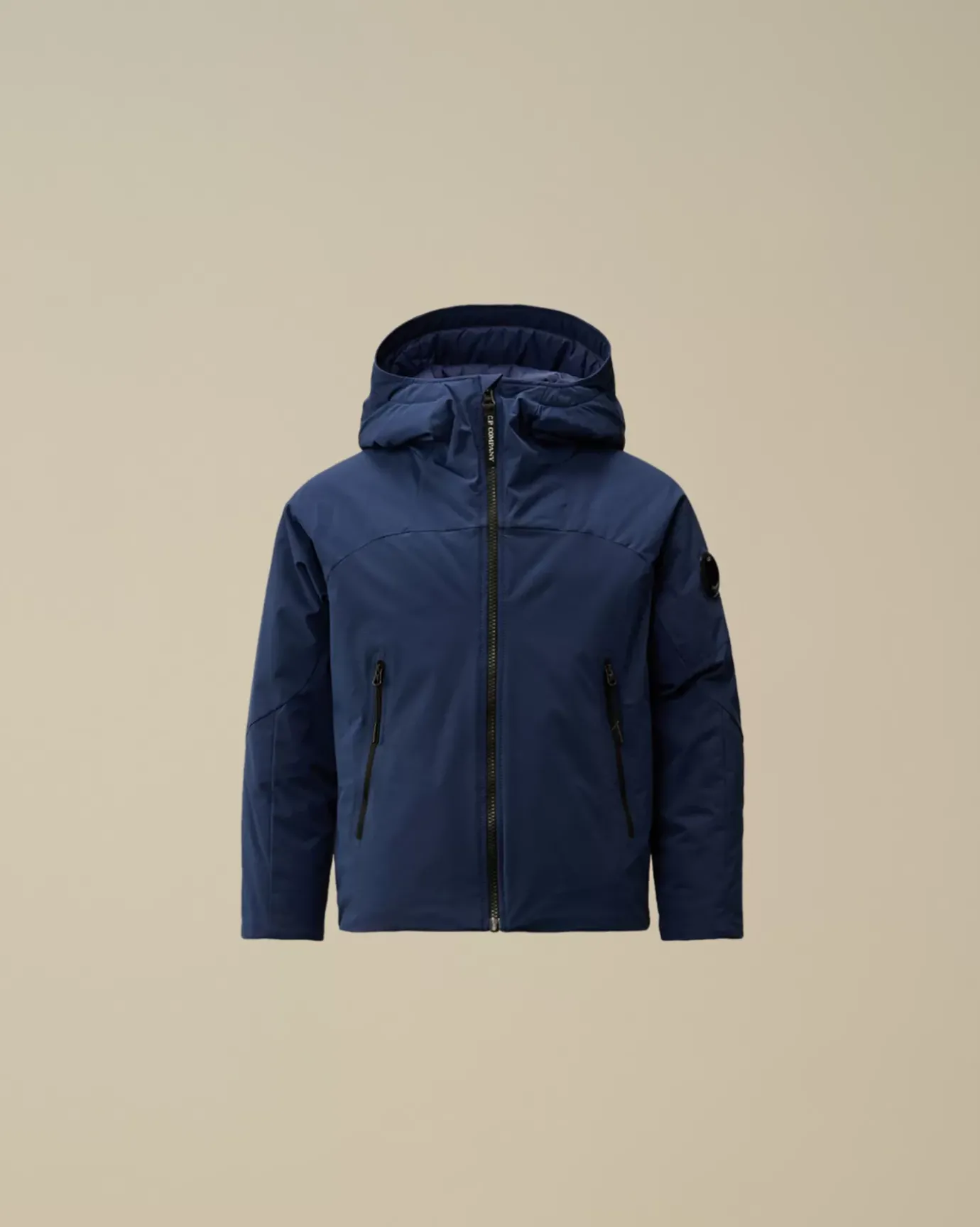 Clothing 2-3<C.P. Company U16 Pro-Tek Padded Hooded Jacket Estate Blue