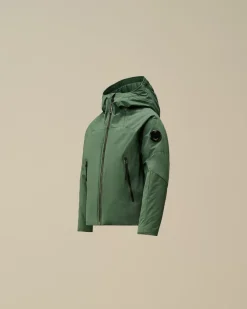 Clothing 2-3<C.P. Company U16 Pro-Tek Padded Hooded Jacket Artichoke Green