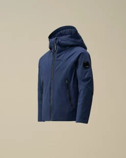 Clothing 4-8<C.P. Company U16 Pro-Tek Padded Hooded Jacket Estate Blue