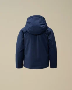Clothing 4-8<C.P. Company U16 Pro-Tek Padded Hooded Jacket Estate Blue