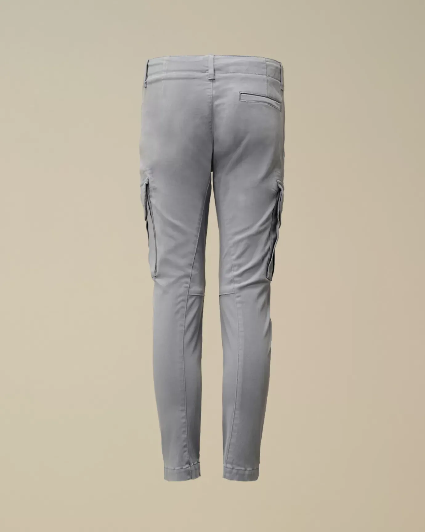 Clothing 4-8<C.P. Company U16 Stretch Sateen Lens Cargo Pants Flint Stone – Blue