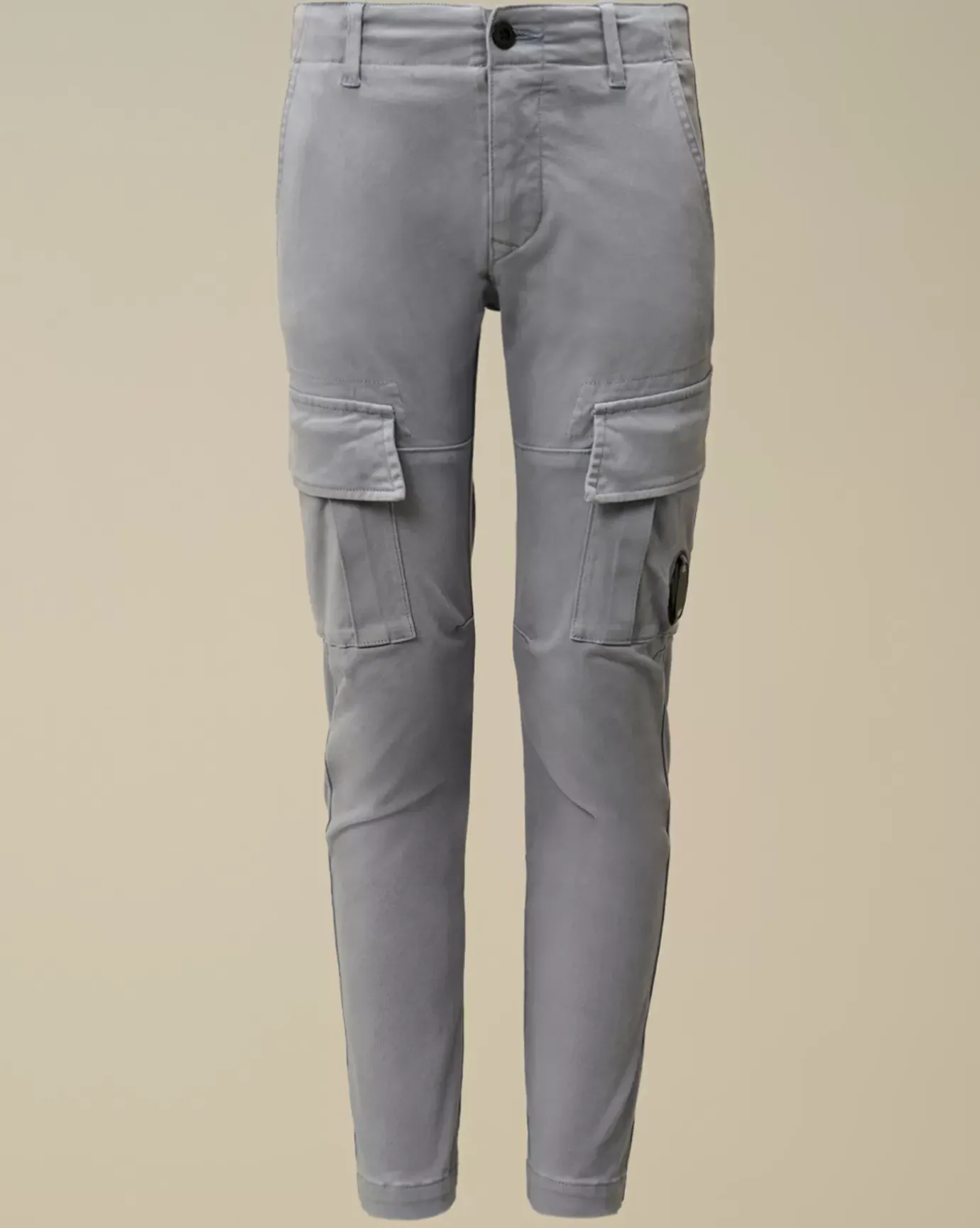 Clothing 10-14<C.P. Company U16 Stretch Sateen Lens Cargo Pants Flint Stone – Blue