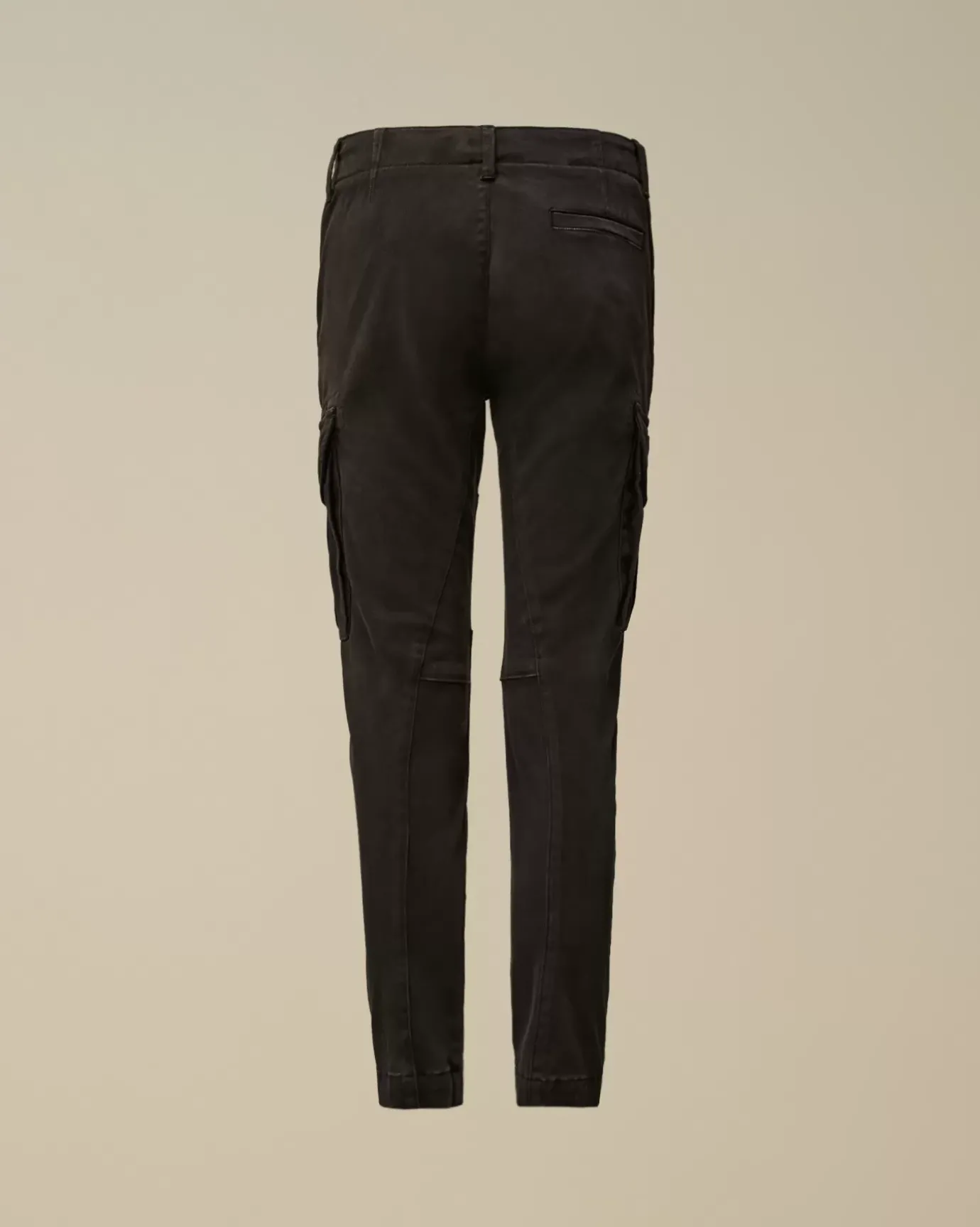 Clothing 4-8<C.P. Company U16 Stretch Sateen Lens Cargo Pants Black