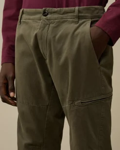 Trousers<C.P. Company Vintage Army Structure Ergonomic Pants Grape Leaf – Green