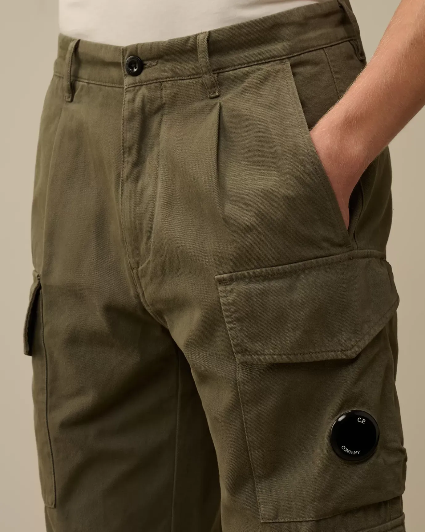 Trousers<C.P. Company Vintage Army Structure Regular Cargo Pants Grape Leaf – Green