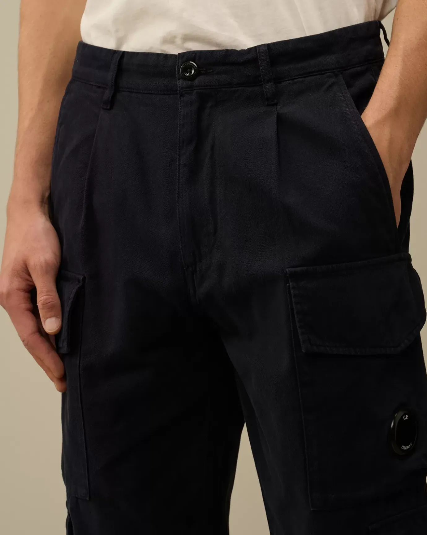 Trousers<C.P. Company Vintage Army Structure Regular Cargo Pants Total Eclipse – Blue