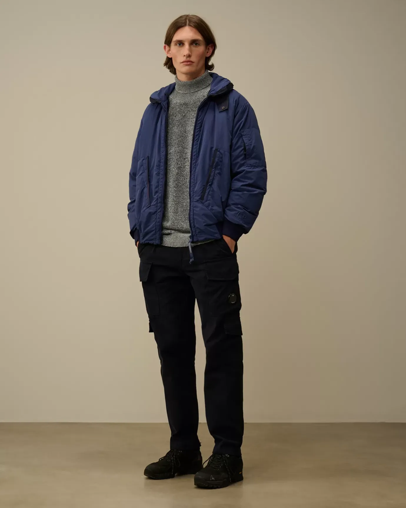 Trousers<C.P. Company Vintage Army Structure Regular Cargo Pants Total Eclipse – Blue